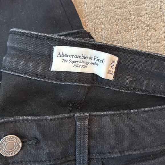 Abercrombie & Fitch Black Skinny Jeans - Picture 6 of 6